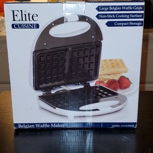ELITE CUISINE BELGIAN WAFFLE MAKER